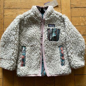 NWT Patagonia Baby Girl Fleece 12-18M